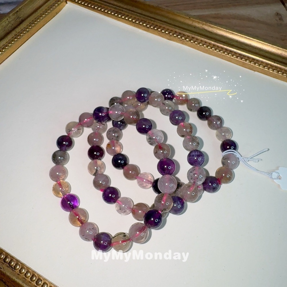 Auralite 23 Bracelet 8mm - Picture 2 of 10